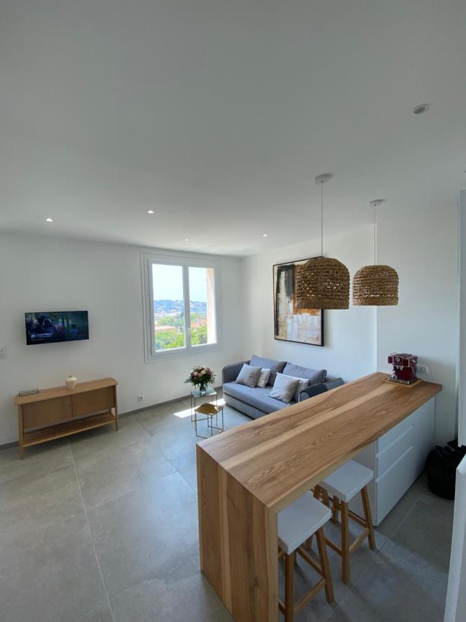 Petit Paradis A Sanary Avec Vue Mer Wifi Et Clim Exterior foto
